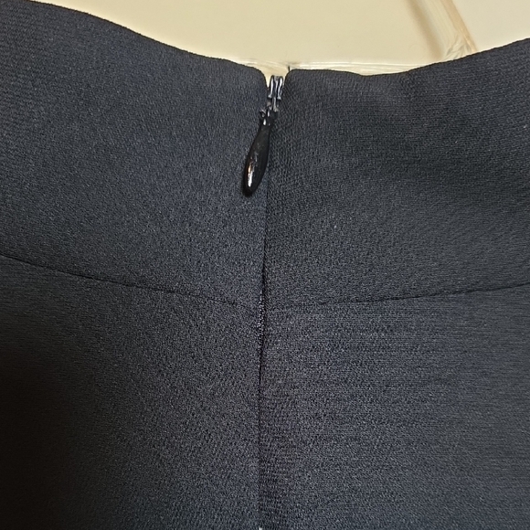 Jones Wear Black and White Midi Wrap Dress - Picture 3 of 4